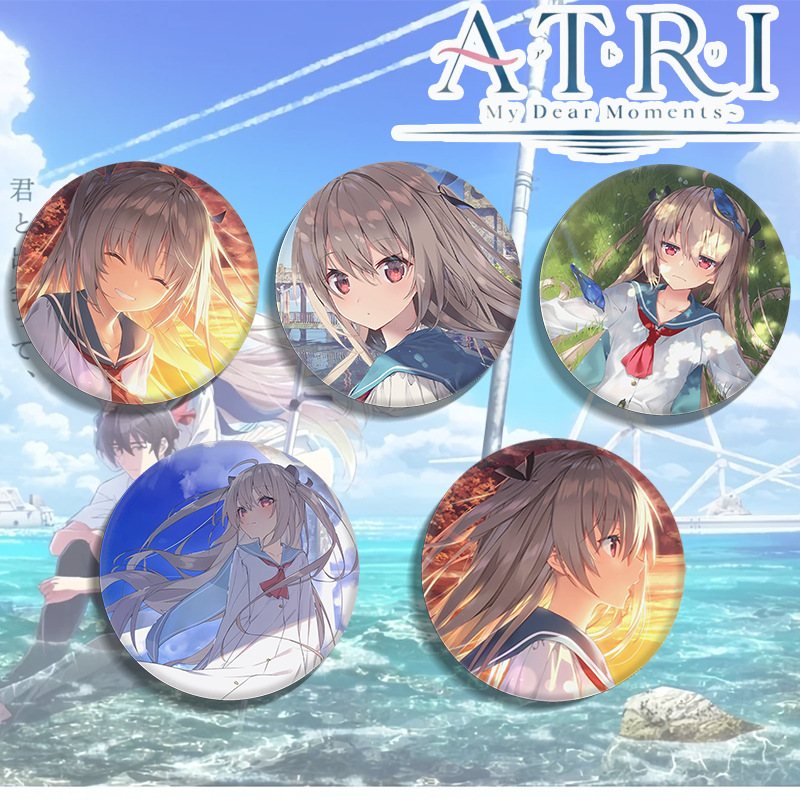 ATRI亚托莉我誓爱的时光系列徽章