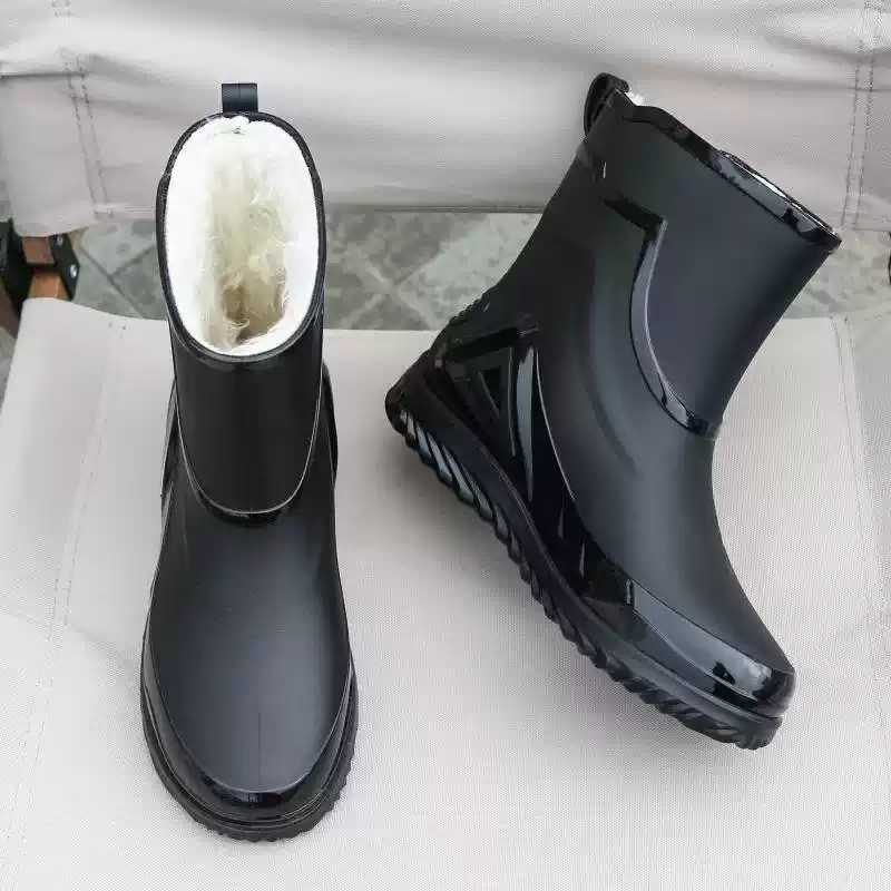 雨鞋男款收口新款防水鞋户外水靴