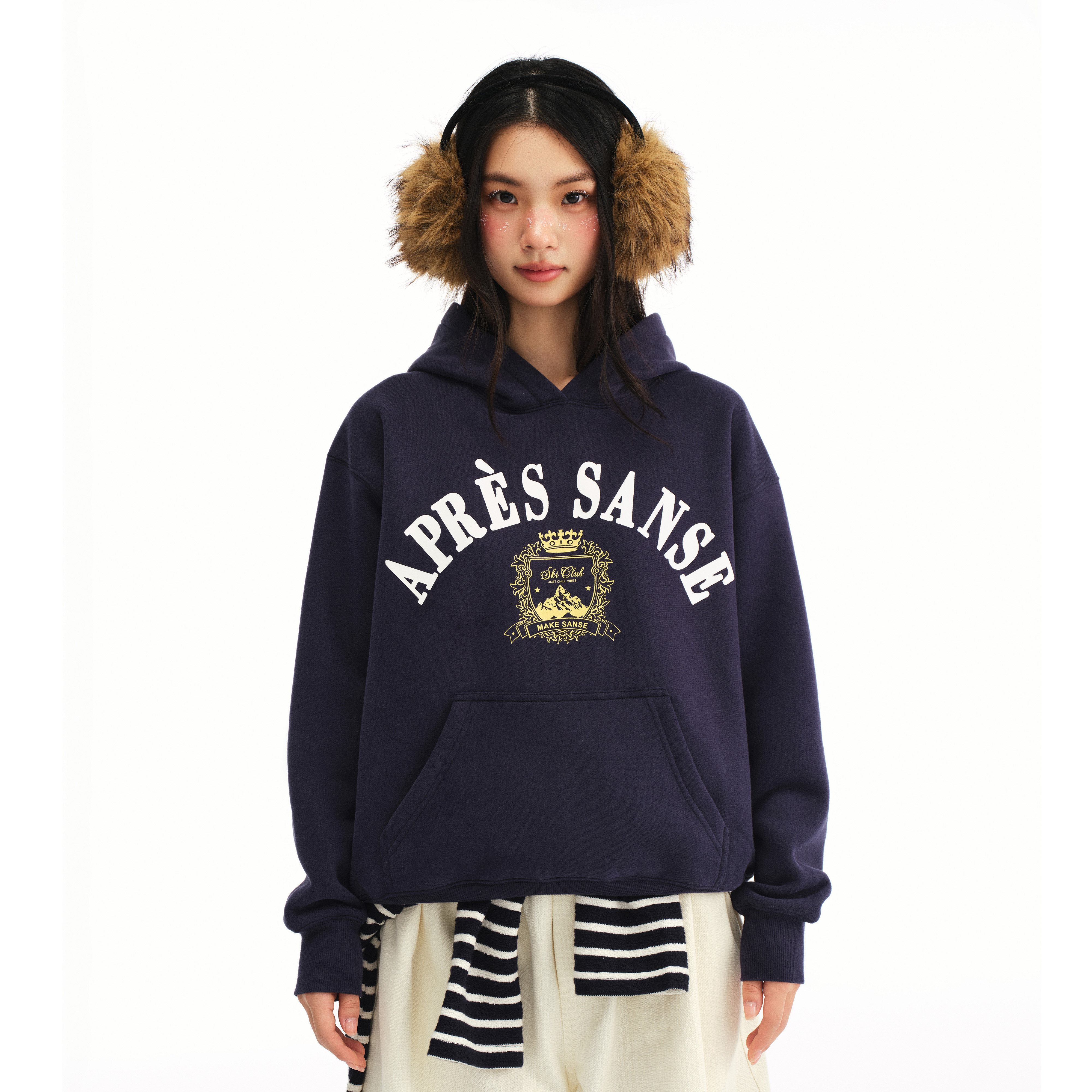 陈浚铭同款sanse连帽卫衣字母印花套衫宽松休闲运动长袖上衣,男装,卫衣,淘宝优惠券,粉丝福利购,淘宝优惠卷