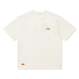 sanse GOLF系列SCC球场手稿短袖夏季宽松T恤潮牌街头文化上衣