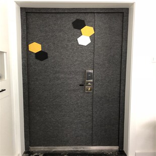 隔音门贴隔音神器旧门改造翻新全包合租房门防噪音入户门毛毡背胶