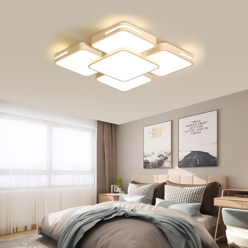 2024年新款灯具客厅灯LExD吸顶灯简约现代大气家用大灯长方形卧室