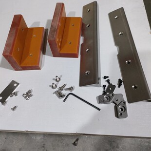 一刀两用电木板不锈钢钢板底座合金刀片封边条倒角器(自己组装)