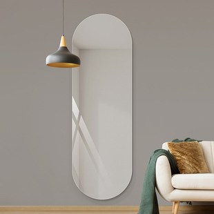 无框全身镜子 店家用试衣镜女生卧室少女壁挂挂墙 穿衣落地镜服装