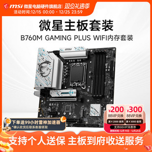 金泰克 武曲星 GAMING 4000 16G DDR4 搭 WIFI PLUS B760M 微星