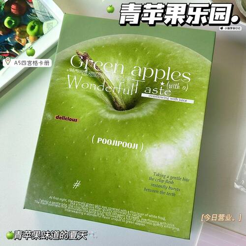 青苹果卡册学生追星三寸小卡拍立得收纳册高颜值ins风相册卡套