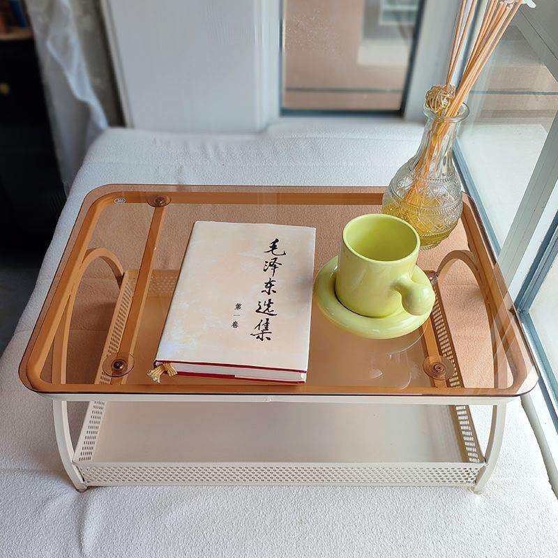 奶油台风可移动飘窗YVS创边几榻榻米茶几卧室意床上小阳桌子简约