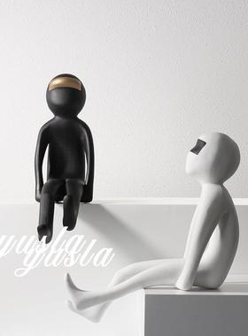 约卡通简人视物玄关柜客厅电柜摆件样间别板墅酒店儿童房软SAB装