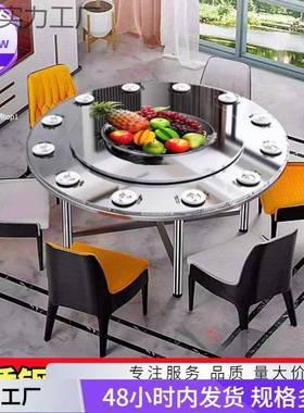 加厚不锈折圆桌便式户叠外摆摊酒钢席小吃携家用餐桌NVZ厂家直销