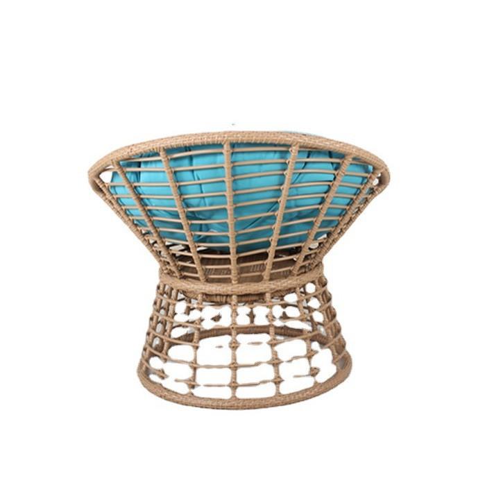 榻单人鸡沙发阳米台藤椅创意沙发坐垫CF29720T藤编沙榻发圆形蛋躺