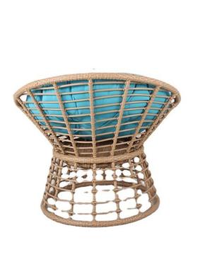 榻单人鸡沙发阳米台藤椅创意沙发坐垫CF29720T藤编沙榻发圆形蛋躺