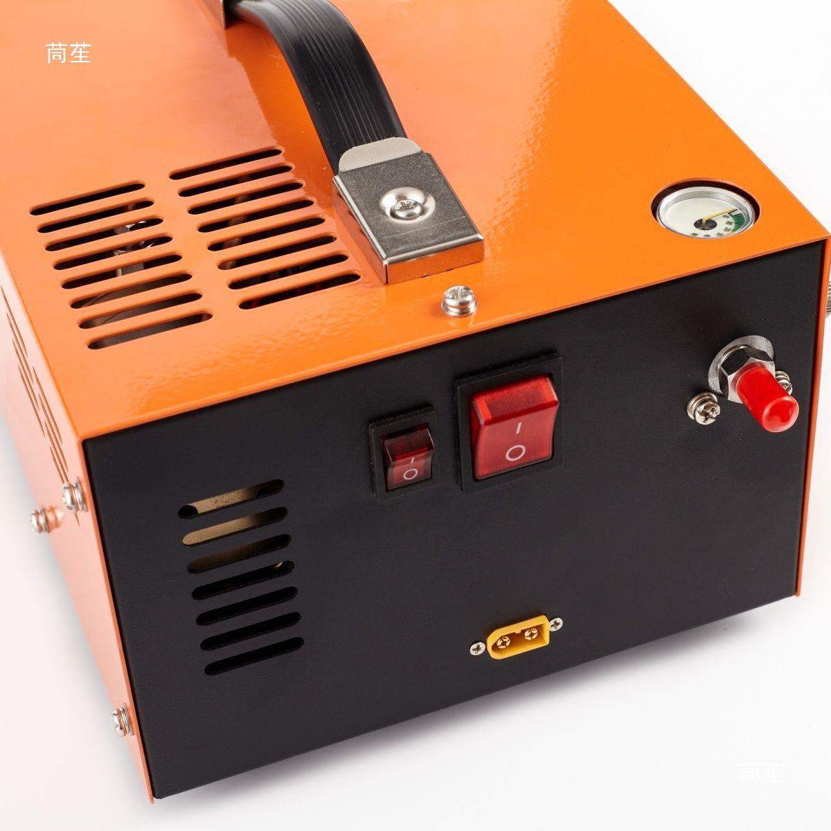 车载12V电动高压打气机30mpa家用压缩气泵户外潜水呼吸泵4500psi