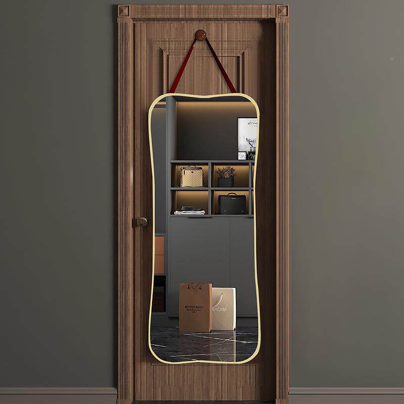 穿CVE镜子出租屋造房衣间布置壁挂贴墙墙贴镜用面贴纸家学生宿改