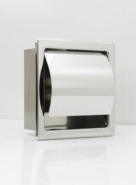 架卫AL-55977生间304不锈钢小卷酒纸架KTV厕纸卷纸盒手纸巾店架小