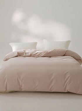 150085星级店1双00支2长绒棉磨毛被套加厚全棉纯棉酒被罩单人150x