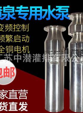 QSP音水浸式喷泉泵34不锈钢假WFY山0景观专用喷泵水景循环乐泉潜