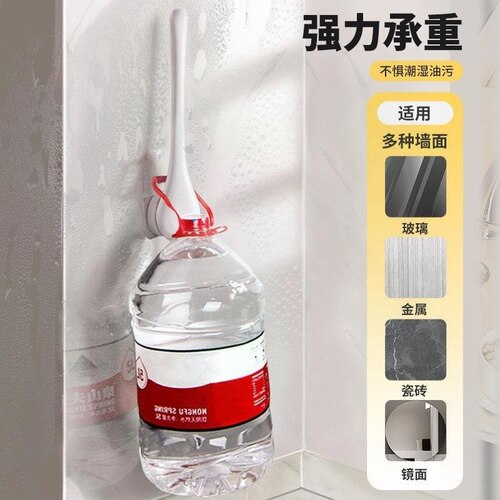 窗帘固定器免打孔挂钩浴帘壁钩门帘侧边缘墙上勾收拢夹子扣环绑带