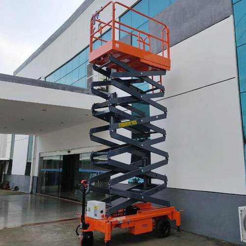 剪叉式移动升降机现货全自动液压高空作业车升降平台电动