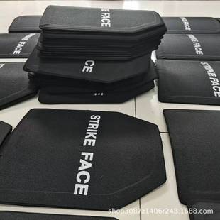 防弹钢板防弹钢板插板切角防护插板GA3 6级防护厂家防弹盾牌