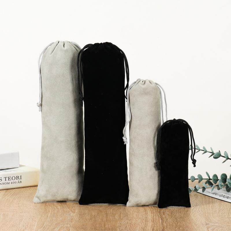 直销新款现货绒布袋 珠宝首饰束口防尘袋 直发棒卷发器包装收纳绒