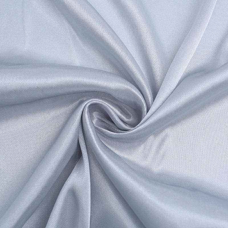 直销新款整卷珠光冰绸布料 冰丝布料面料婚庆纱幔背景装饰布置布