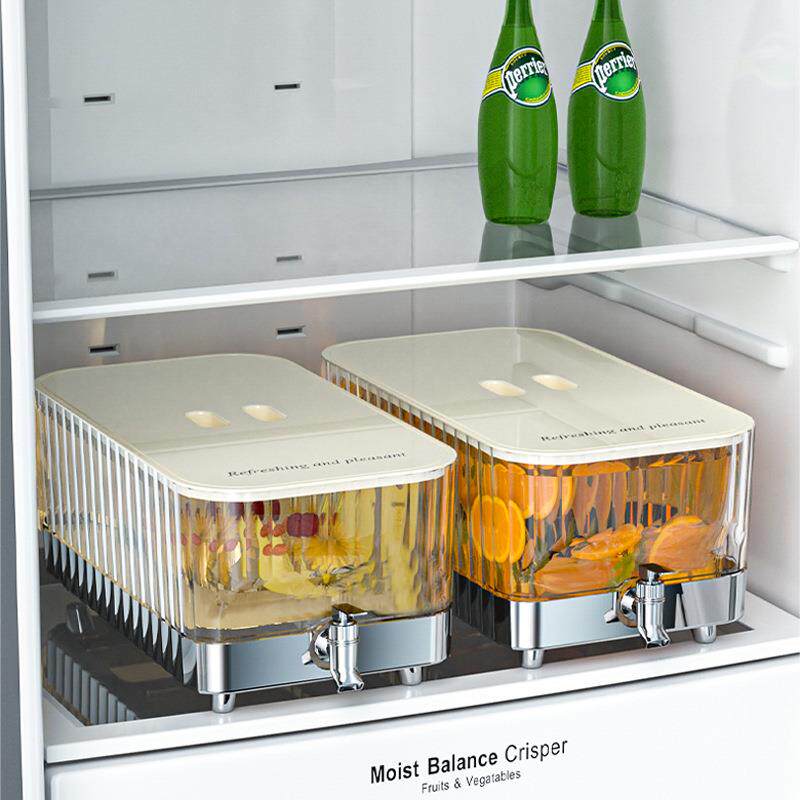 新款直销耐高温冷水壶冰箱冷水壶带龙头大容量家用水壶夏柠檬水冷