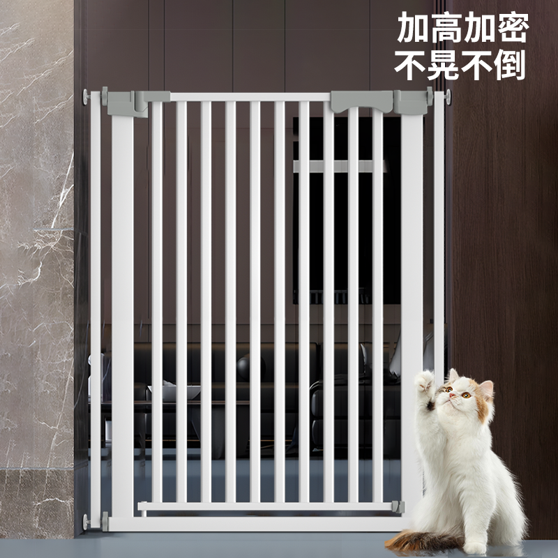 免打孔宠物围栏拦猫防狗栅栏门