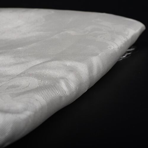 民族用品白色哈达浪尊哈达提花饰品批量发吉祥