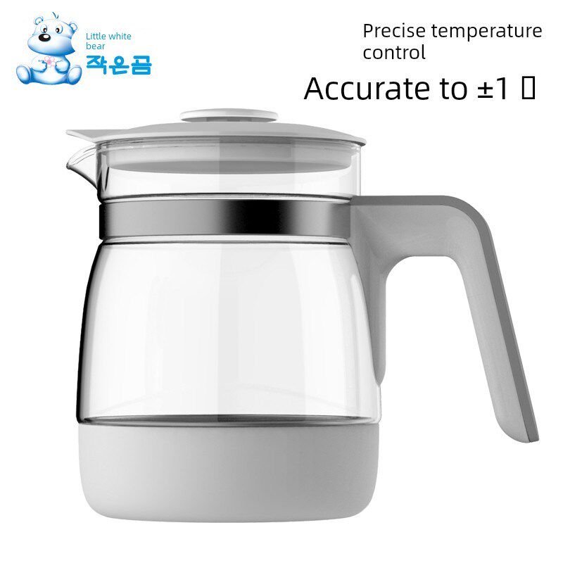 小白熊恒温调奶器玻璃壶配件HL-0617/0856/0857不锈钢壶0855底座