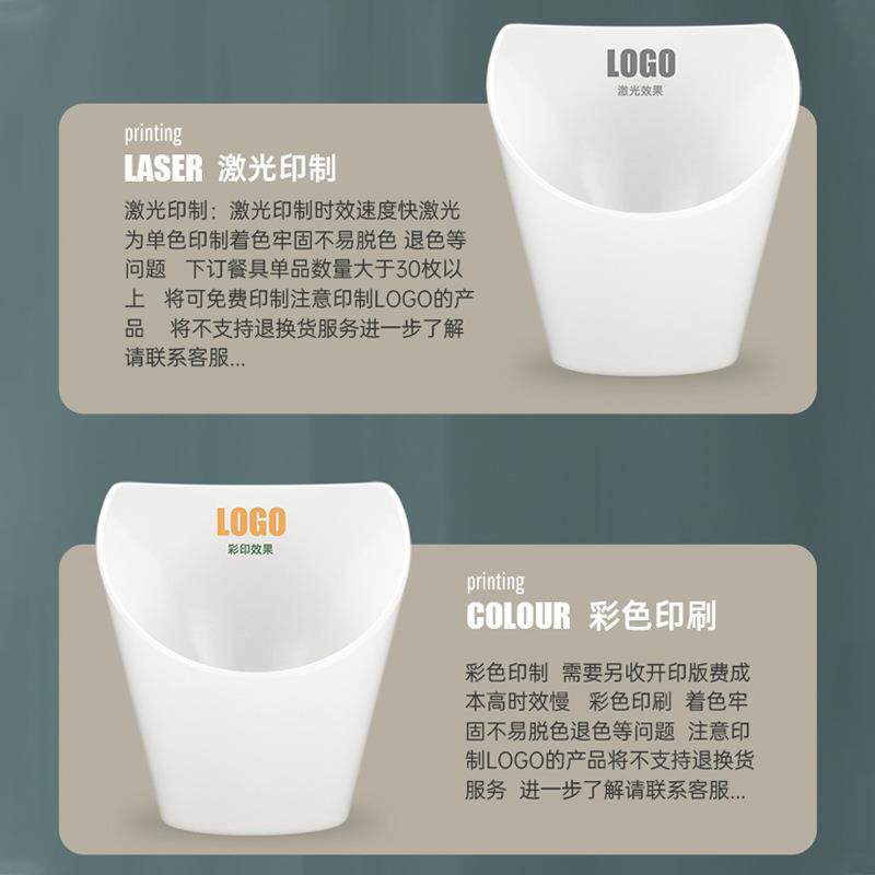 新款直销白色米饭碗 餐厅密胺餐具 仿瓷塑料小碗耐摔韩式创意个性