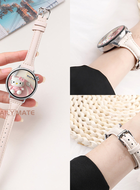 适用于小米watch5手表s4表带真皮小蛮腰watchs4sport新款S3皮质color2运动智能s2腕带s1时尚41mm女替换带配件