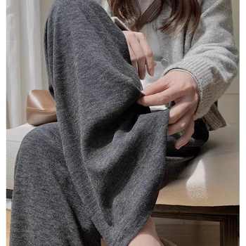 糯米阔腿裤2025冬季新款加绒高腰显瘦休闲裤垂感拖地裤实付29.9元到手包邮 糯米阔腿裤2025冬季新款加绒高腰显瘦休闲裤垂感拖地裤实付29.9元到手包邮