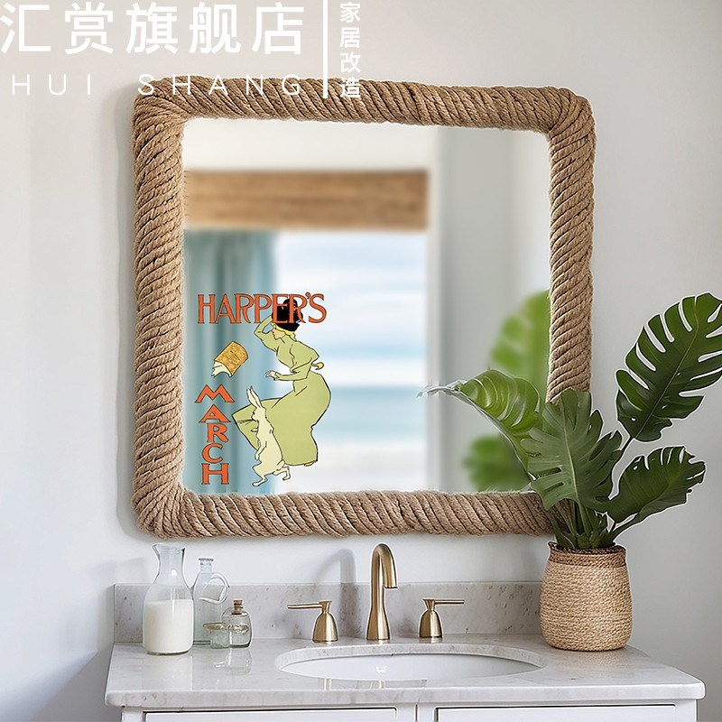 热销法式复古静电贴玻璃贴防水贴透明贴画装饰镜子窗户贴膜卫生间图片
