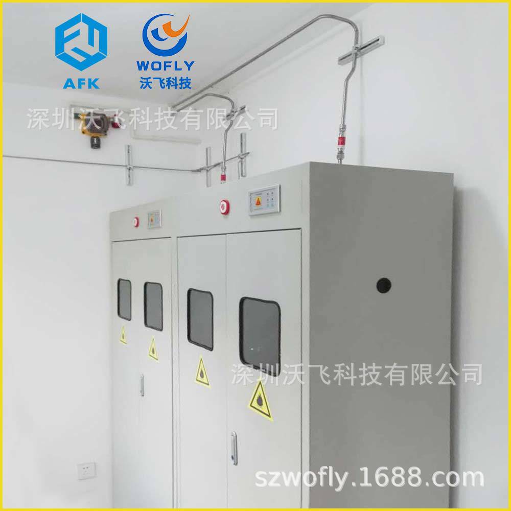 深圳沃飞气体管路安装工程,实验室气路配件,特气管道施工