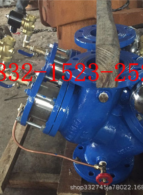 YQ98005-10/16Q/25C球墨铸铁/铸钢过滤活塞式电动浮球阀DN50-200