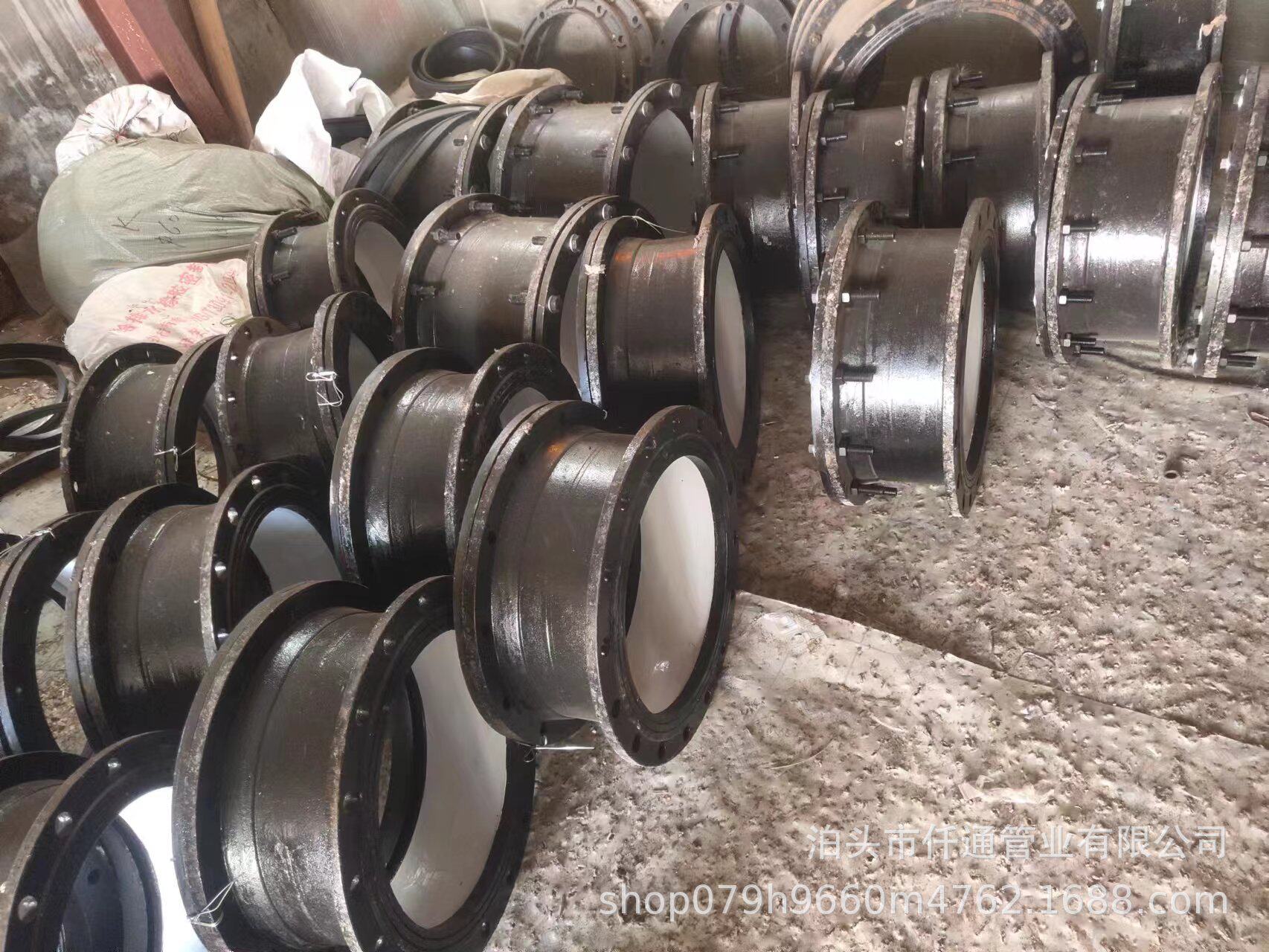 源头供应甲管伸缩器柔性伸缩接管器异径双向接头球墨铸铁管件