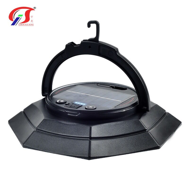 多功能户外拉线野营灯多功能露营灯灯带氛围串灯太阳能插地灯