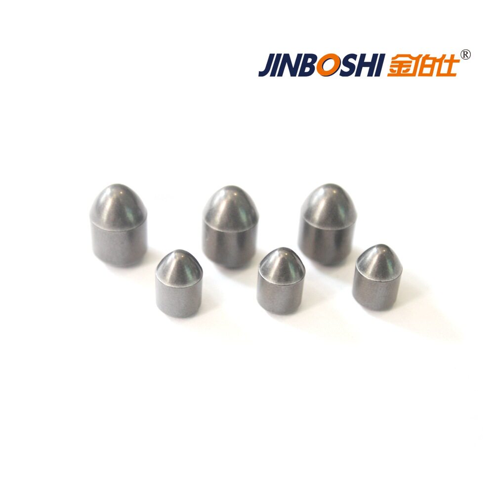 镶制牙轮钻和冲击钻具用抛物线硬质合金球齿YK05/D12*17