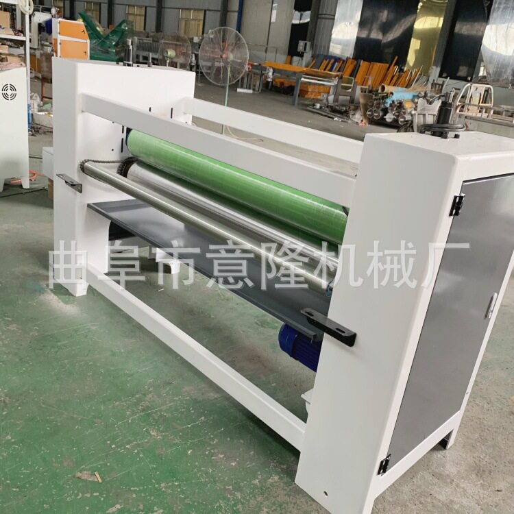 墙板全自动单面涂胶机多层板双面滚胶机配变频器速度可调节质保