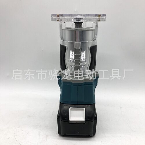 无刷修边机充电板材开槽机锂电挖孔机雕刻机小锣机电木铣电动工具