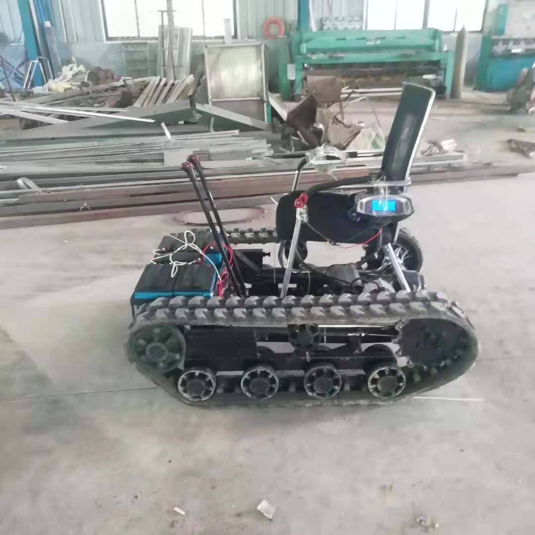 批发销售橡胶履带底盘雪地坦克履带底盘儿童游乐厂小坦克厂家