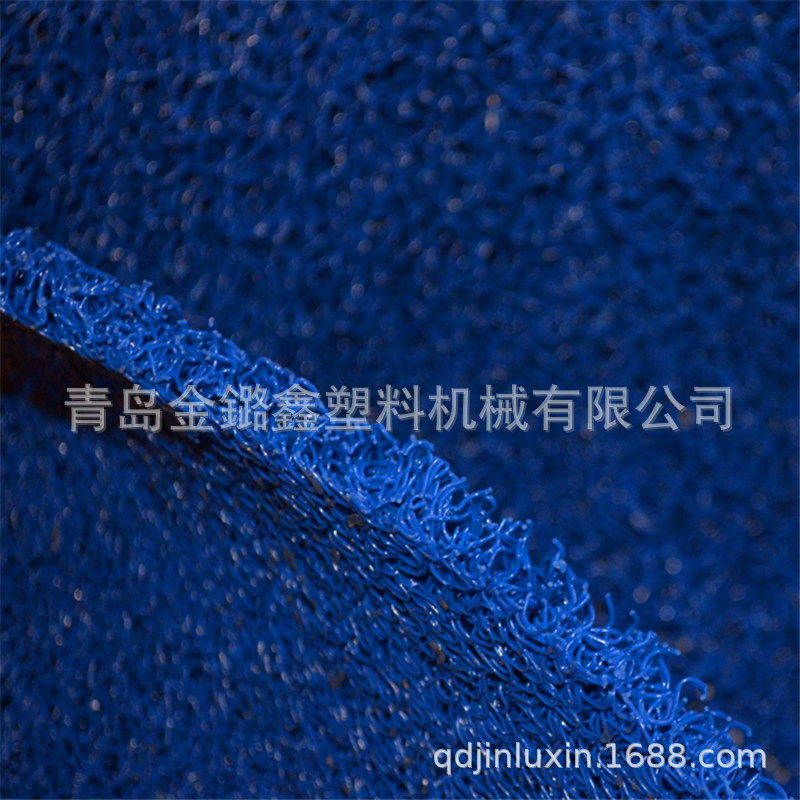 PVC宝丽美卷材地毯塑料丝圈地垫防滑耐磨乳胶地垫塑料地垫原材料