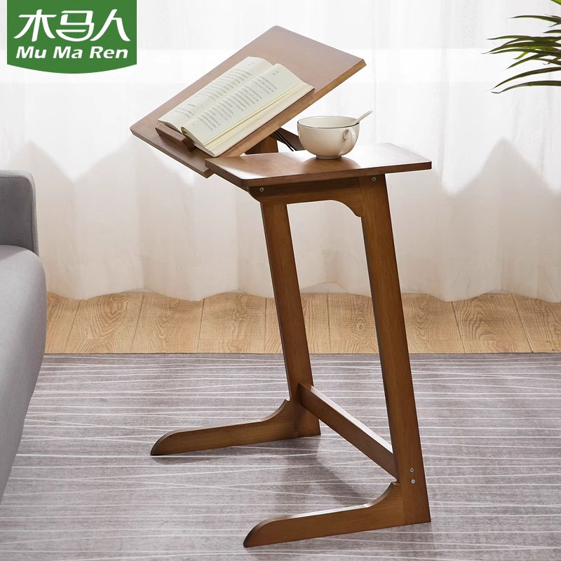 家用床边桌寝室卧室懒人桌床上电脑落地可移动办公简易书桌学习桌