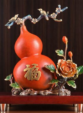 彩铜福禄葫芦摆件摆设乔迁礼品