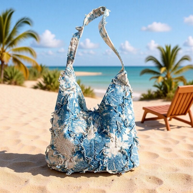 云南大理古法植物扎染帆布袋手提包旅游艺术感单肩挎包大容量蓝染,箱包皮具/热销女包/男包,通用款女包,淘宝优惠券,粉丝福利购,淘宝优惠卷