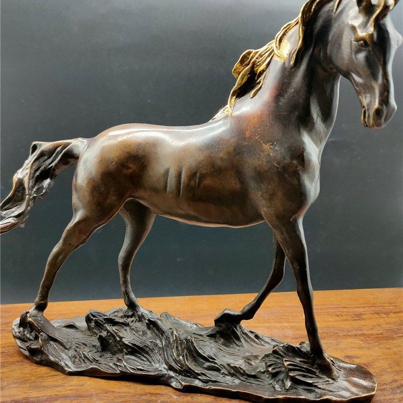 现货速发家居装饰品客厅酒柜办公室摆设马到成功马摆件工艺品,特色手工艺,其他特色工艺品,淘宝优惠券,粉丝福利购,淘宝优惠卷