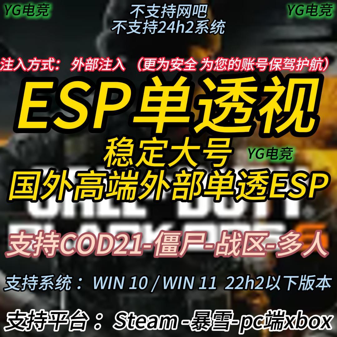 COD单ESP 使命召唤21 cod21/僵尸 使命召唤战区科技BO6高级魔法