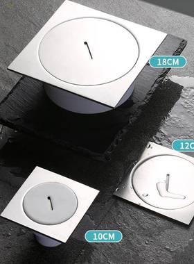 #30不钢清扫4口DN1清扫口10地面D检修锈口DN75堵头鱼池地漏密闭扫