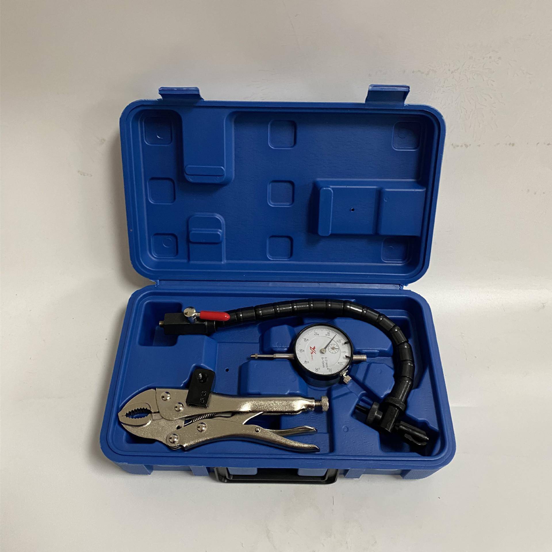 蛇形力表座分钻磁石级百大力钳60磁性塑量具盒套装汽车引擎维修工