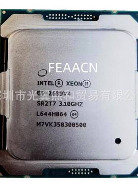 Intel 至强 E5 2689V4  10核/20线 165W 3.1 GHz